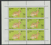 St Kilda 1970 Blue Hare 4d complete perf sheetlet of 6 (from Wildlife set) unmounted mint