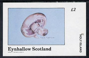 Eynhallow 1982 Fungi (Field Mushroom) imperf deluxe sheet (£2 value) unmounted mint