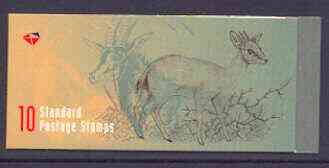 South Africa 1998 Centenary of Kruger National Park 11r booklet complete and pristine, SG SB55
