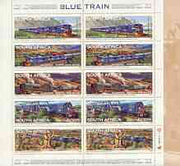 South Africa 1998 Blue Train Services 13r booklet complete and pristine, SG SB54