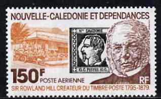 New Caledonia 1979 Death Centenary of Sir Rowland Hill 150f unmounted mint, SG 627