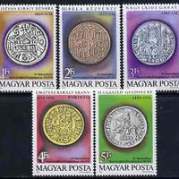 Hungary 1979 International Nusmismatic Congress set of 5 unmounted mint, SG 3265-69