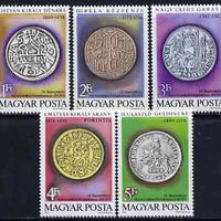 Hungary 1979 International Nusmismatic Congress set of 5 unmounted mint, SG 3265-69