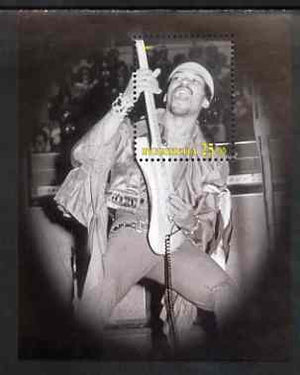 Ingushetia Republic 2001 Jimi Hendrix perf m/sheet unmounted mint