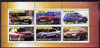 Dagestan Republic 1998 Modern Cars perf sheetlet containing set of 6 values unmounted mint