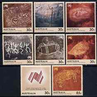Australia 1984 Bicentenary of Australian Settlement (1st series) Rock Paintings set of 8 unmounted mint, SG 951-58