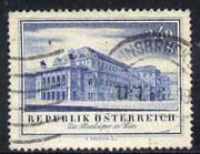 Austria 1955 Opera House 2s40 fine used SG 1278