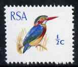 South Africa 1969 Kingfisher 1/2c unmounted mint SG 276*