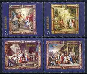 Malta 1977 400th Birth Anniversary of Rubens - Flemish Tapestries (1st series) set of 4 unmounted mint, SG 576-79*