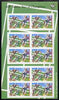 Aland Islands 1998 Tennis Tour self-adhesive sheetlet containing 10 stamps unmounted mint, as SG 139