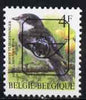 Belgium 1996-99 Birds #3 Pied Flycatcher 4f unmounted mint with boxed posthorn precancel, SG 3306