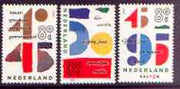 Netherlands 1995 Anniversaries (WW2 & UN) set of 3 unmounted mint, SG 1763-65