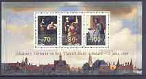 Netherlands 1996 Johannes Vermeer Exhibition m/sheet unmounted mint, SG MS 1787