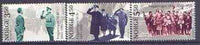 Norway 1995 50th Anniversary of Liberation set of 3 unmounted mint, SG 1201-03