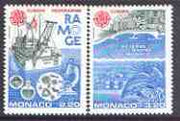 Monaco 1986 Europa set of 2 unmounted mint, SG 1778-79