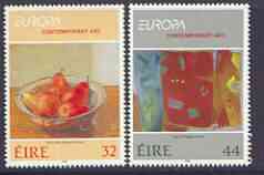 Ireland 1993 Europa - Contemporary Art set of 2 unmounted mint, SG 876-77