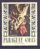 Paraguay 1970 Easter Painting 15c by Rubens unmounted mint