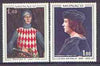Monaco 1967 Paintings (Princes & Princesses of Monaco) set of 2 unmounted mint, SG 895-96