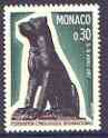 Monaco 1967 International Cynological Federation (Egyptian Dog Statue) unmounted mint, SG 883
