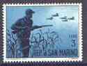 San Marino 1962 Hunting Ducks with decoys 3L from Hunting issue unmounted mint, SG 681*