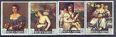San Marino 1966 Paintings by Titian set of 4 unmounted mint, SG 800-803