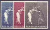 San Marino 1968 Christmas (Nativity by Botticelli) set of 3 unmounted mint, SG 853-55