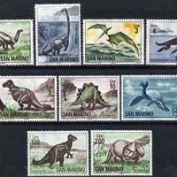 San Marino 1965 Pre-historic Animals perf set of 9 unmounted mint SG 773-81