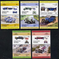 Tuvalu - Nukufetau 1984 Cars #1 (Leaders of the World) set of 10 opt'd SPECIMEN unmounted mint
