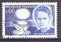 France 1967 Birth Centenary of Marie Curie superb cds used, SG 1765