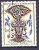 France 1966 French Art - The Moon & The Bull (Tapestry) 1f superb cds used SG 1713*