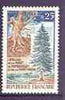France 1968 Link of Black & Rambouillet Forests 25c unmounted mint, SG 1796*