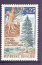 France 1968 Link of Black & Rambouillet Forests 25c unmounted mint, SG 1796*