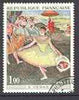 France 1970 French Art - The Ballet Dancer by Degas superb cds used, SG 1880