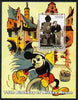 Benin 2003 75th Birthday of Mickey Mouse #12 perf s/sheet also showing Walt Disney, unmounted mint. Note this item is privately produced and is offered purely on its thematic appeal