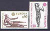 France 1974 Europa - Sculpture set of 2 unmounted mint, SG 2038-39*