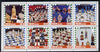 Eynhallow 1978 Chess Pieces perf set of 8 values (2p to 35p) unmounted mint