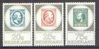 Netherlands 1967 Amphilex 67 Stamp Exhibition set of 3 unmounted mint, SG 1035-37