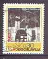 Yugoslavia 1967 Children's Week 30p superb cds used, SG 1300