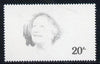 Tanzania 1985 Life & Times of HM Queen Mother 20s (SG 425) unmounted mint perforated colour proof single in black only*