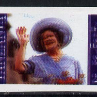 Tanzania 1985 Life & Times of HM Queen Mother 20s (SG 426) unmounted mint imperf single with entire design doubled*