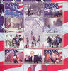 Mordovia Republic 2001 The Twin Towers Disaster perf sheetlet containing set of 12 values unmounted mint