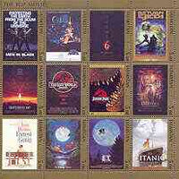 Tatarstan Republic 2001 The Top Movies (Film Posters) perf sheetlet containing set of 12 values unmounted mint