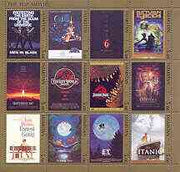 Tatarstan Republic 2001 The Top Movies (Film Posters) perf sheetlet containing set of 12 values unmounted mint