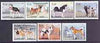 Buriatia Republic 2001 Dogs perf set of 7 values complete unmounted mint