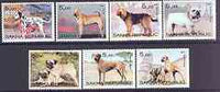 Sakha (Yakutia) Republic 2001 Dogs #02 perf set of 7 values complete unmounted mint (5.00 values)