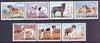 Chakasia 2001 Dogs #1 perf set of 7 values complete unmounted mint