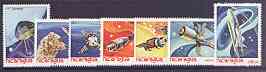 Nicaragua 1982 Space Exploration complete perf set of 7 unmounted mint, SG 2348-54