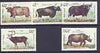Laos 1990 Mammals complete perf set of 5 unmounted mint, SG 1213-17