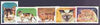Laos 1995 Domestic Cats complete perf set of 5 unmounted mint, SG 1455-59