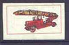 Uruguay 1988 Centenary of Fire Service 100p (Magirus Mechanical Ladder) imperf,proof on gummed paper with black omitted unmounted mint, as SG 1939